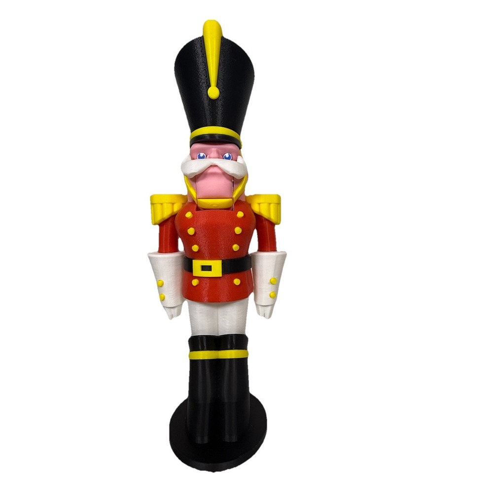Nutcracker Large‎ Toy Soldier  18" Red Black Yellow | Handmade Working New